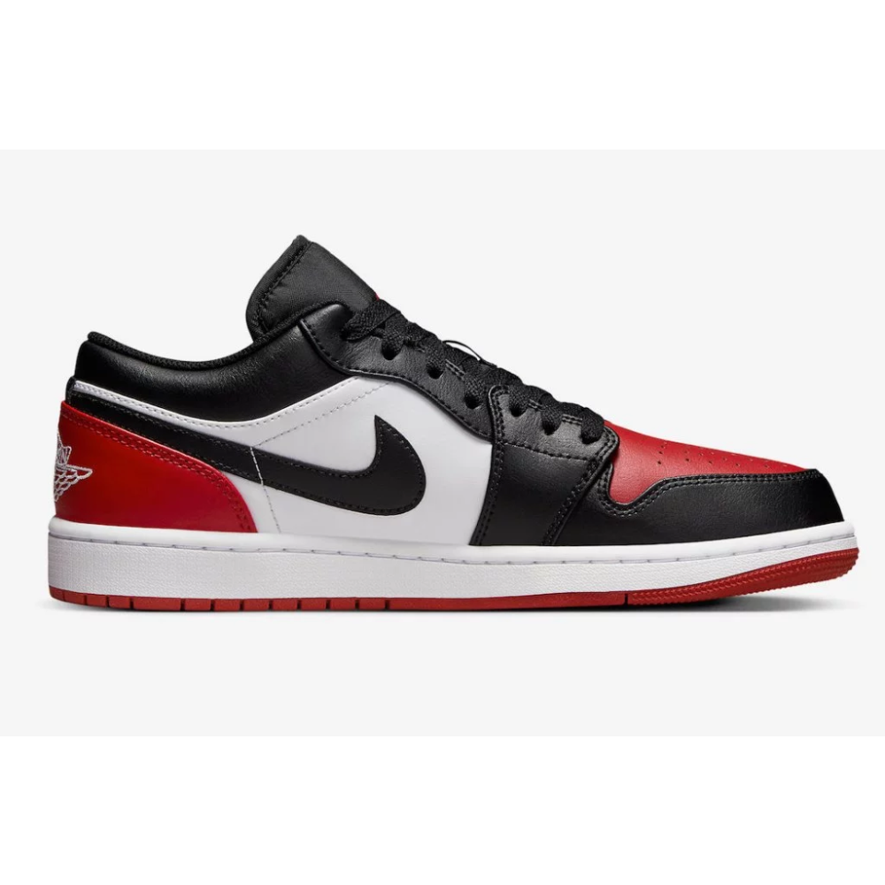 Air Jordan 1 Low 553558-612 553560-612 籃球鞋 AJ1 黑腳趾-細節圖4
