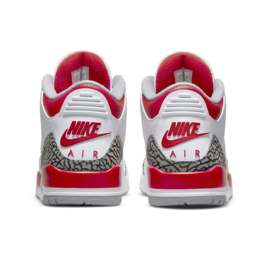 Air Jordan 3 Retro Fire Red 2022 DN3707-160 AJ3 男女鞋 籃球鞋-細節圖7