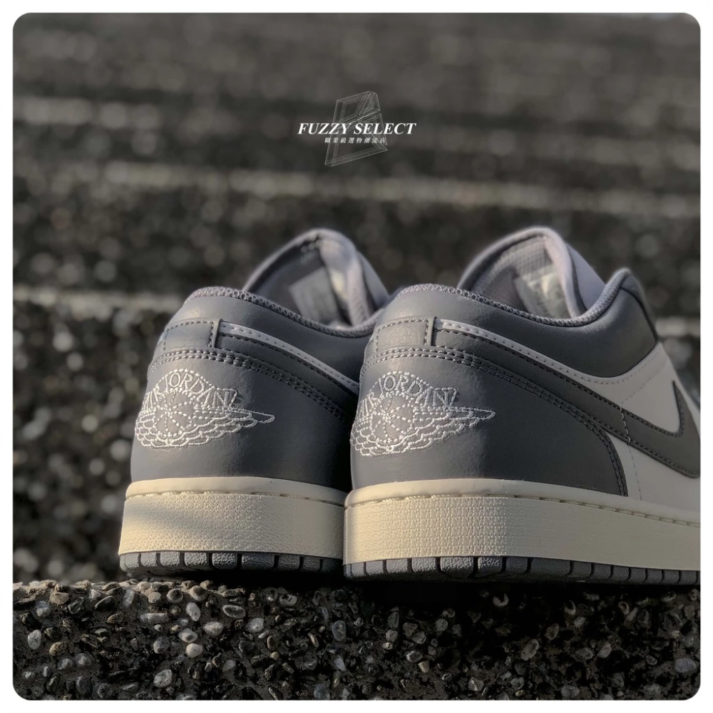 Air Jordan 1 Low Vintage Grey 553558-053 553560-053 男女鞋-細節圖4