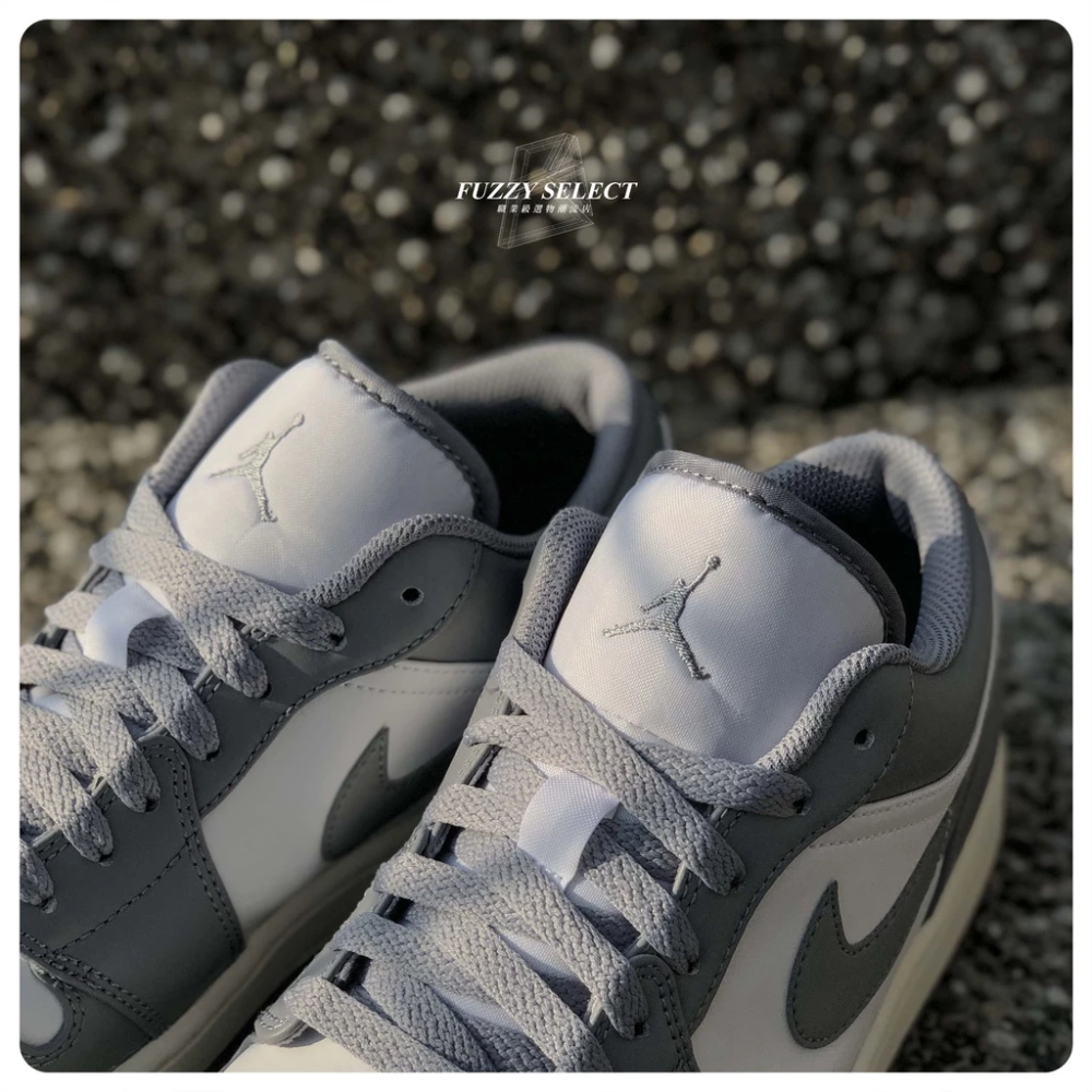 Air Jordan 1 Low Vintage Grey 553558-053 553560-053 男女鞋-細節圖5