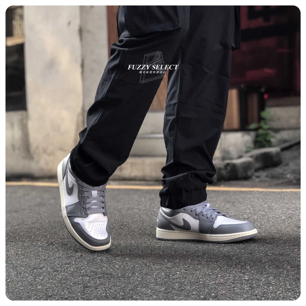 Air Jordan 1 Low Vintage Grey 553558-053 553560-053 男女鞋-細節圖7