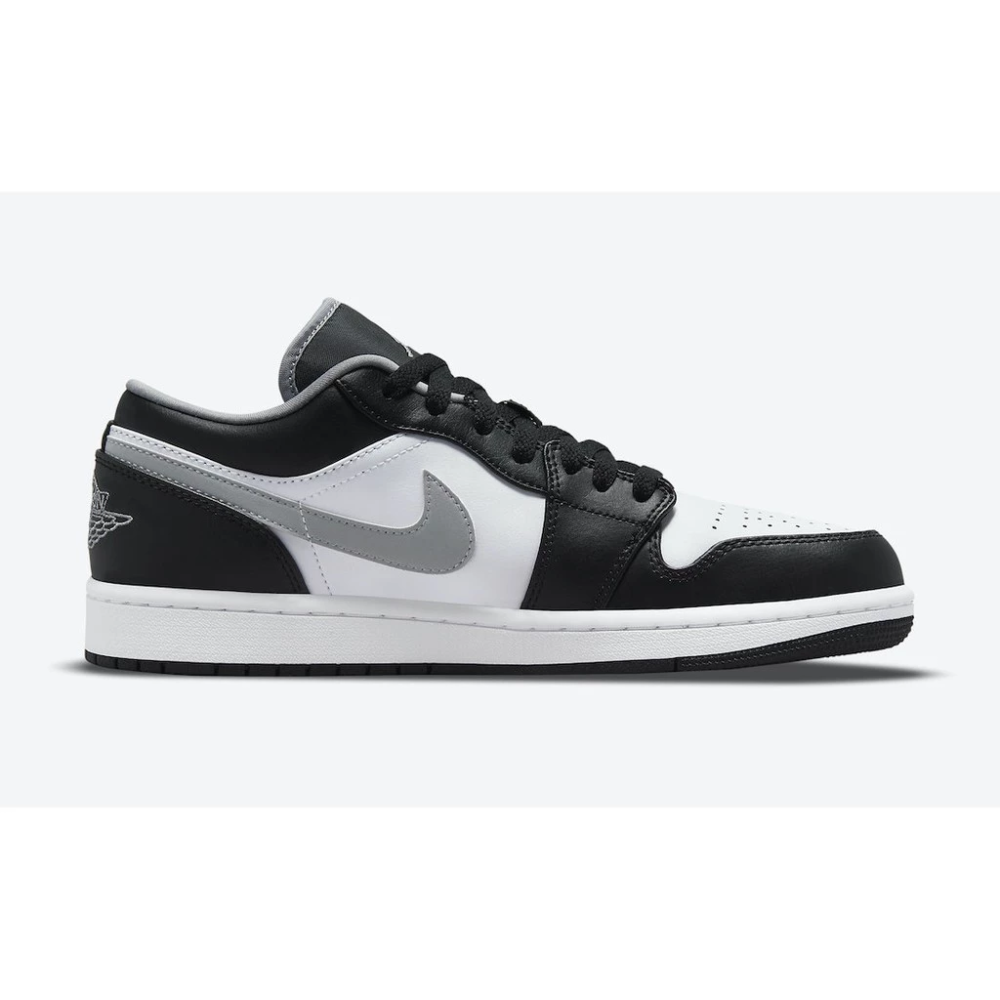 Air Jordan 1 Low Black Medium Grey 553558-040 AJ1 影子-細節圖3