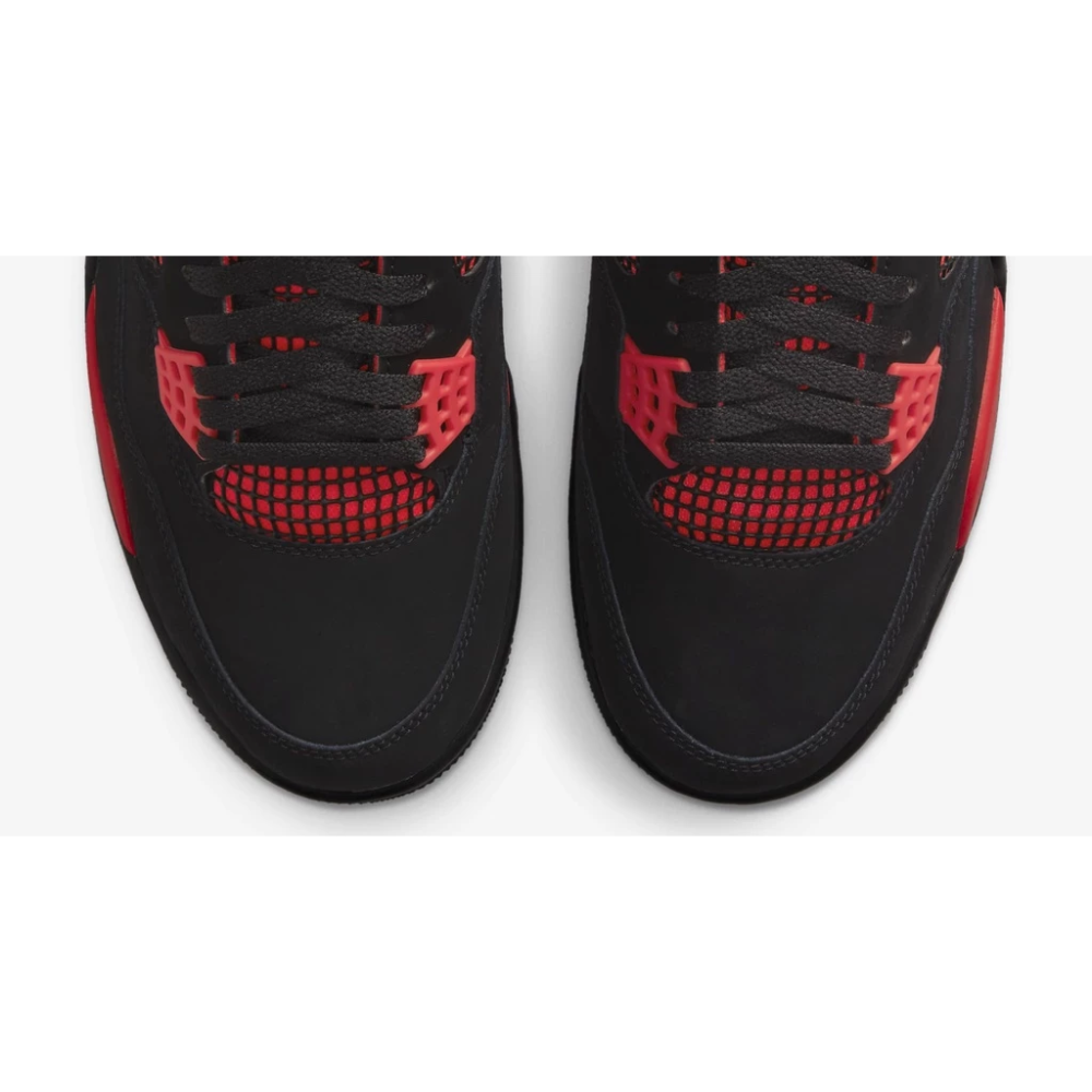 Air Jordan 4 Retro Red Thunder CT8527-016 AJ4 黑紅-細節圖7