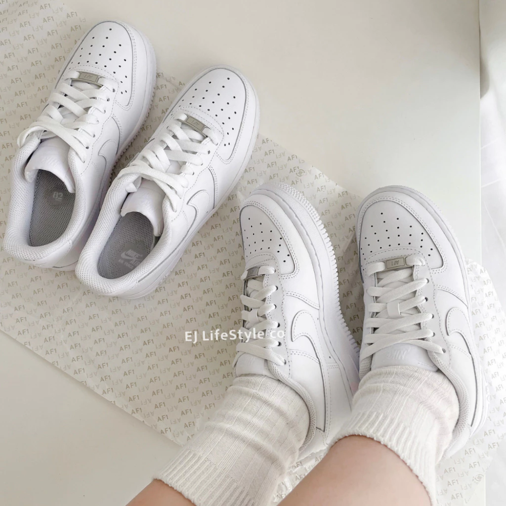 NIKE AIR FORCE 1 全白 男女 白F DD8959-100 DH2920-111-細節圖2
