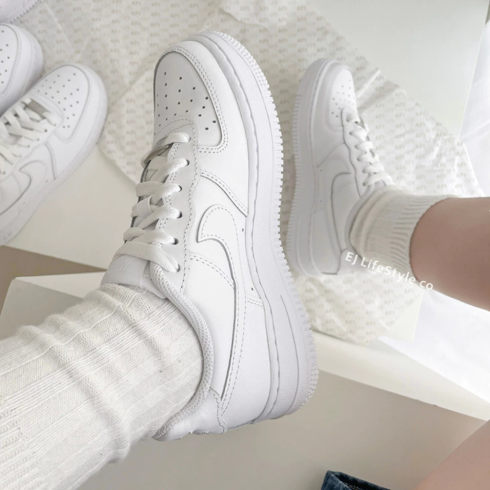 NIKE AIR FORCE 1 全白 男女 白F DD8959-100 DH2920-111-細節圖3