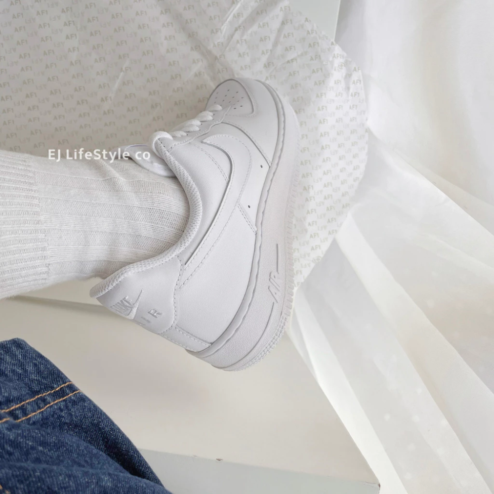 NIKE AIR FORCE 1 全白 男女 白F DD8959-100 DH2920-111-細節圖5