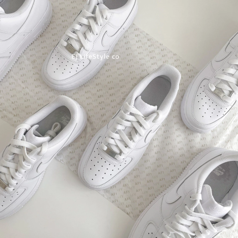 NIKE AIR FORCE 1 全白 男女 白F DD8959-100 DH2920-111-細節圖6