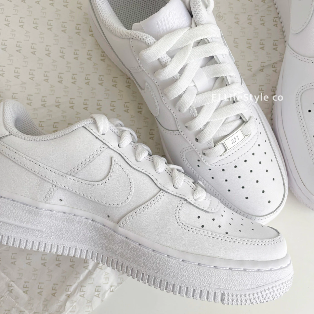 NIKE AIR FORCE 1 全白 男女 白F DD8959-100 DH2920-111-細節圖8