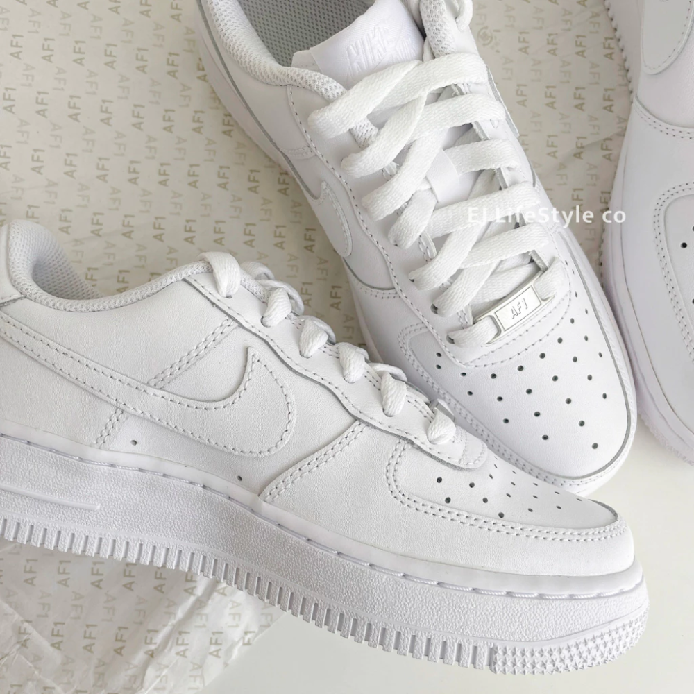 NIKE AIR FORCE 1 全白 男女 白F DD8959-100 DH2920-111-規格圖8