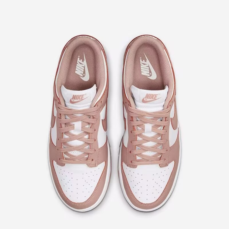NIKE DUNK LOW 玫瑰粉 粉白 女鞋 DD1503-118-細節圖6