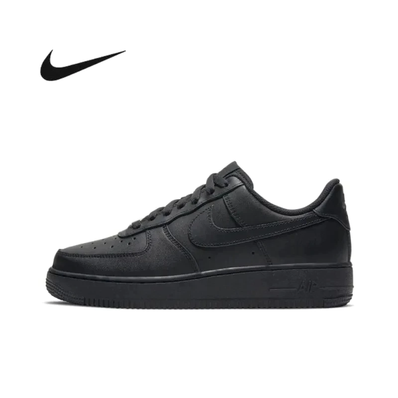 NIKE AIR FORCE 1 AF1 全黑 銀扣 男女鞋 DD8959-001 CW2288-001-細節圖2