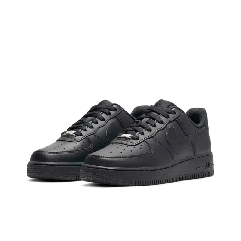 NIKE AIR FORCE 1 AF1 全黑 銀扣 男女鞋 DD8959-001 CW2288-001-細節圖4
