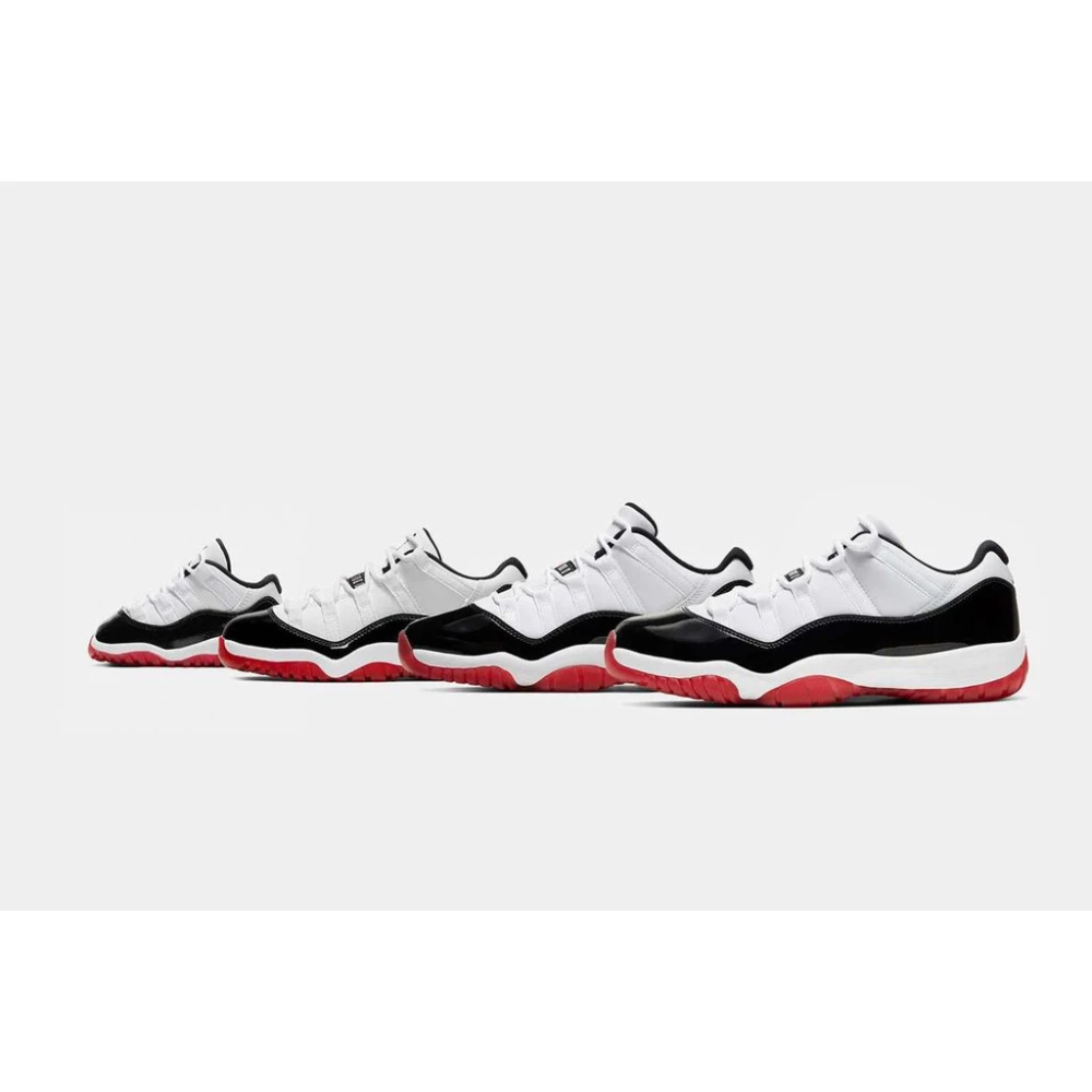 Air Jordan 11 Low White Bred AV2187-160 AJ11 男女鞋-細節圖2