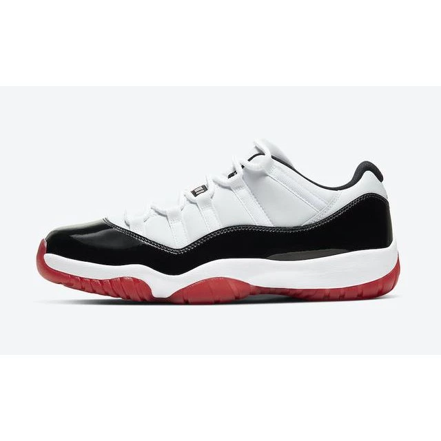 Air Jordan 11 Low White Bred AV2187-160 AJ11 男女鞋-細節圖4