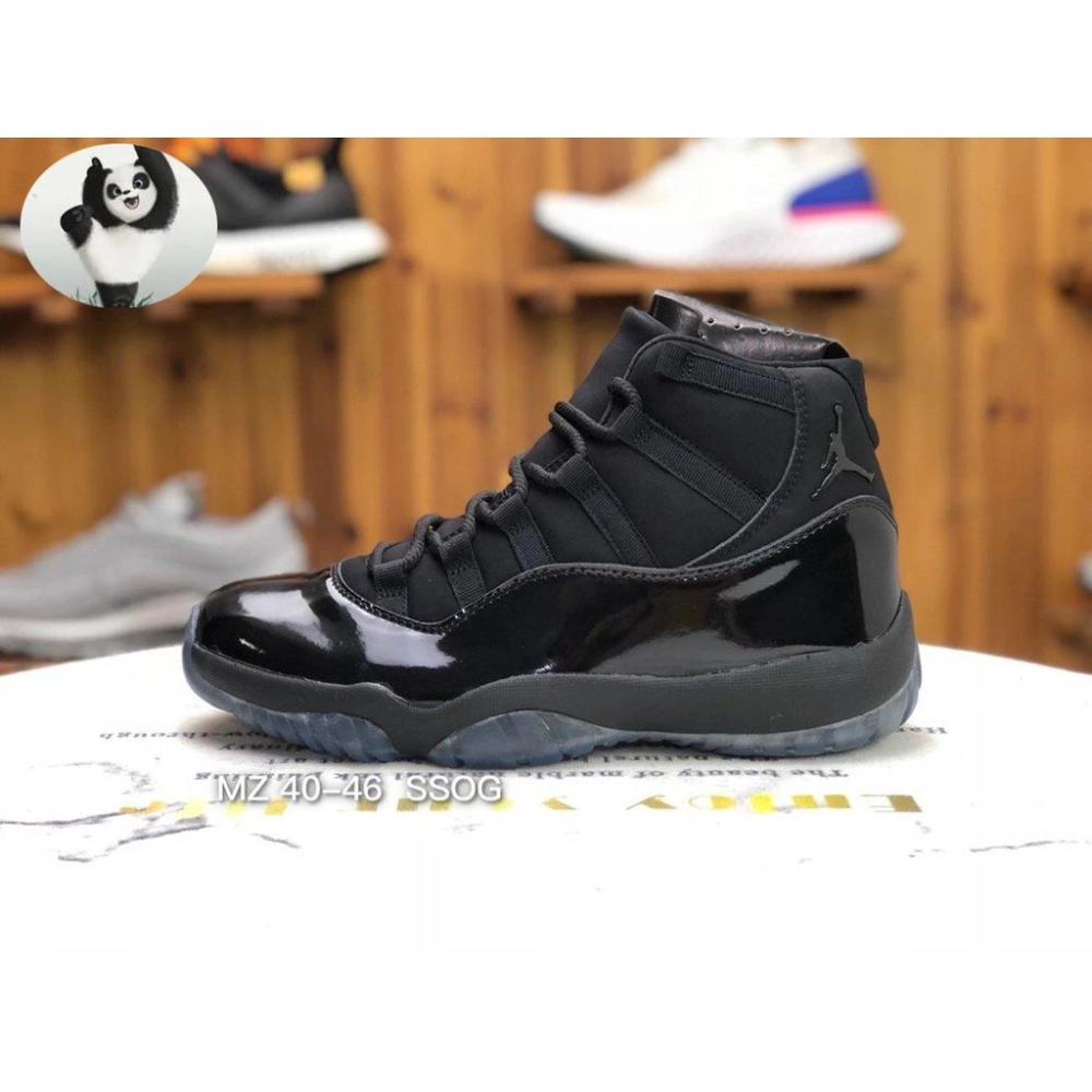 Air Jordan 11 Concord AJ11 喬丹11代 黑武士 高幫 籃球鞋 378037-005-細節圖5