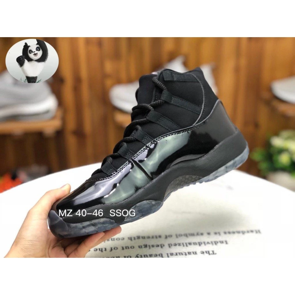 Air Jordan 11 Concord AJ11 喬丹11代 黑武士 高幫 籃球鞋 378037-005-細節圖8