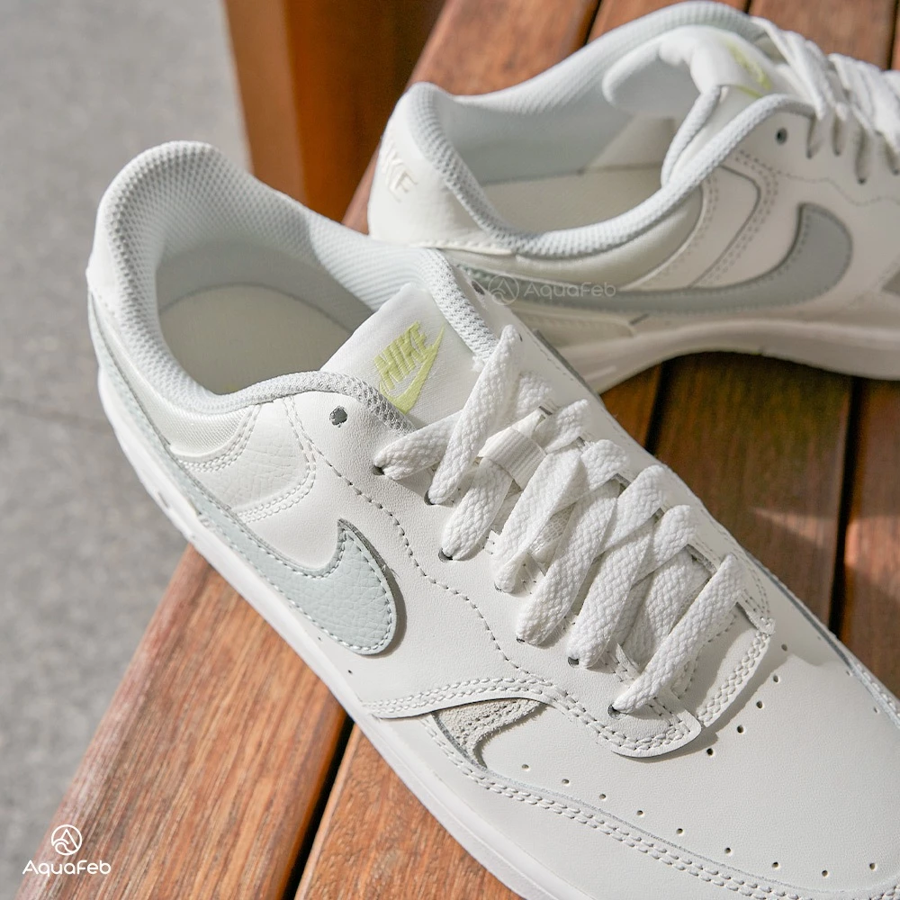 Nike Gamma Force 女 海鹽灰 基本款 大勾 運動 穿搭 休閒鞋 DX9176-107-細節圖2