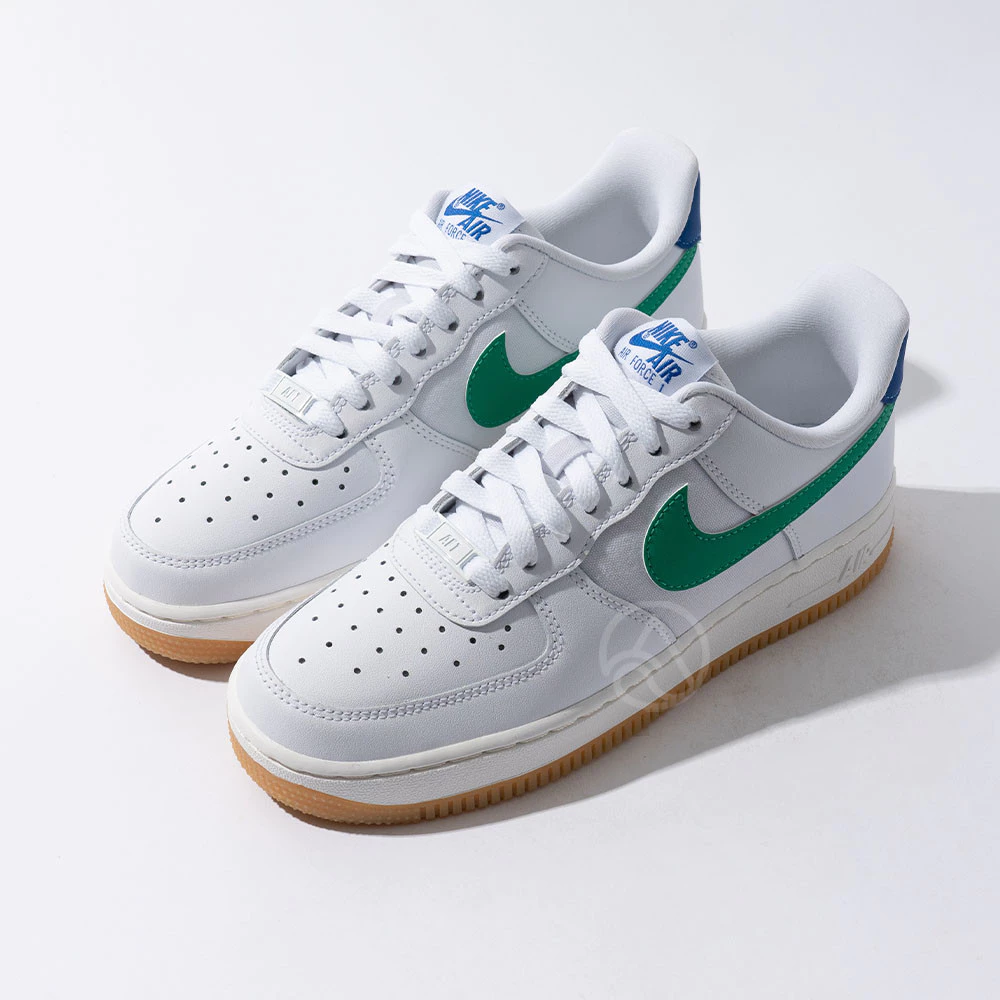 Nike Air Force 1 Low ＇07 女 白綠 經典 穿搭 運動 休閒鞋 DD8959-110-細節圖7