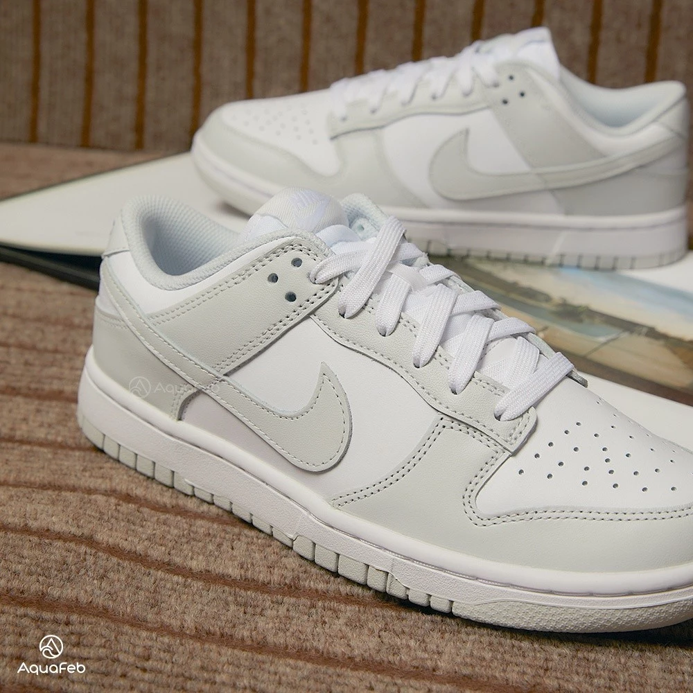 Nike W Dunk Low ＂Photon Dust＂ 女 灰白 低筒 經典 休閒鞋 DD1503-103-細節圖2