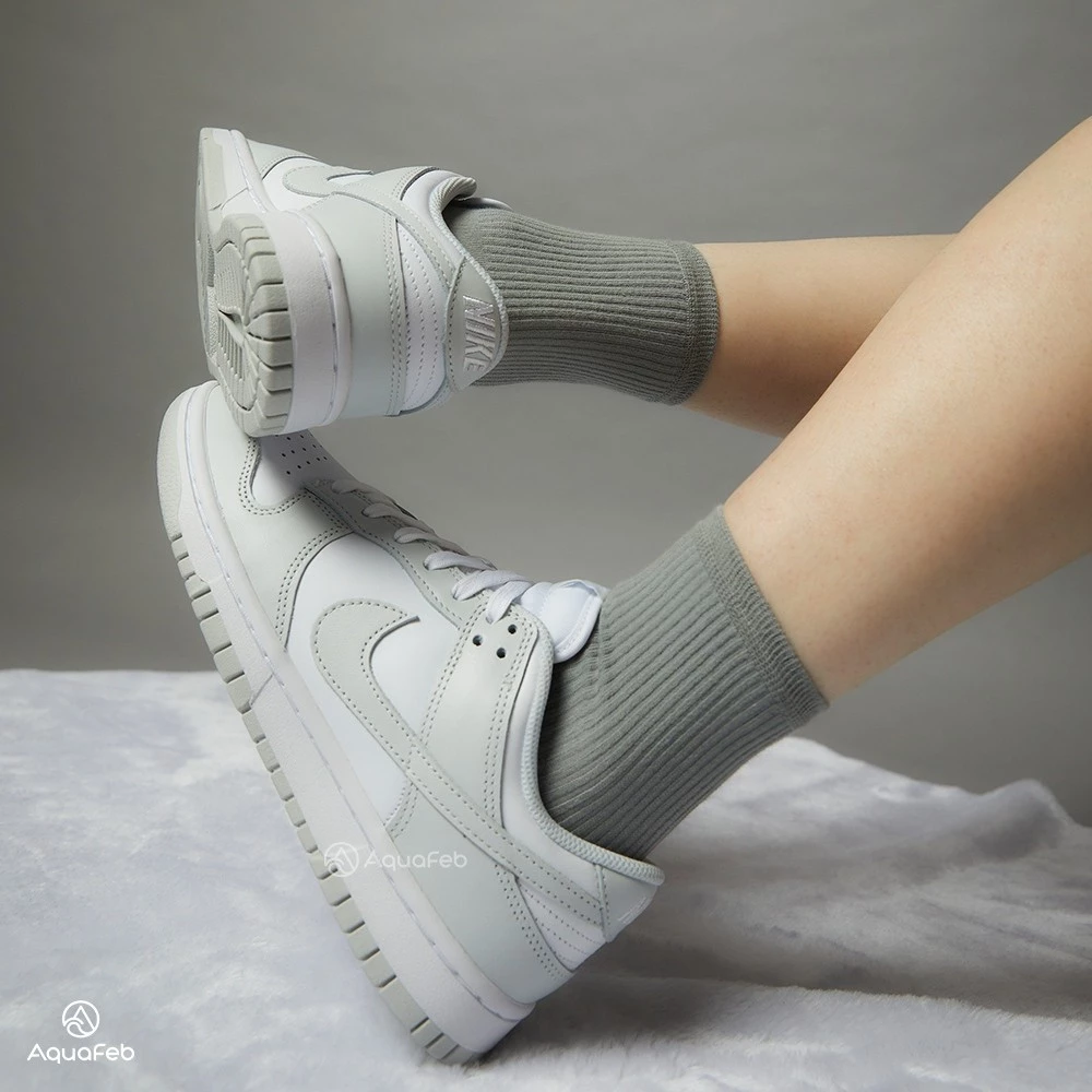 Nike W Dunk Low ＂Photon Dust＂ 女 灰白 低筒 經典 休閒鞋 DD1503-103-細節圖4