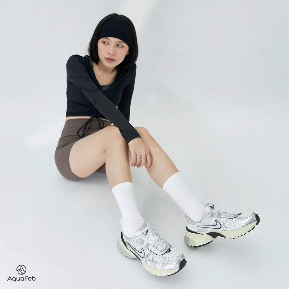 Nike V2K Runtekk 女 銀米白 千禧風 復古 老爹鞋 運動 休閒鞋 FD0736-100-細節圖2