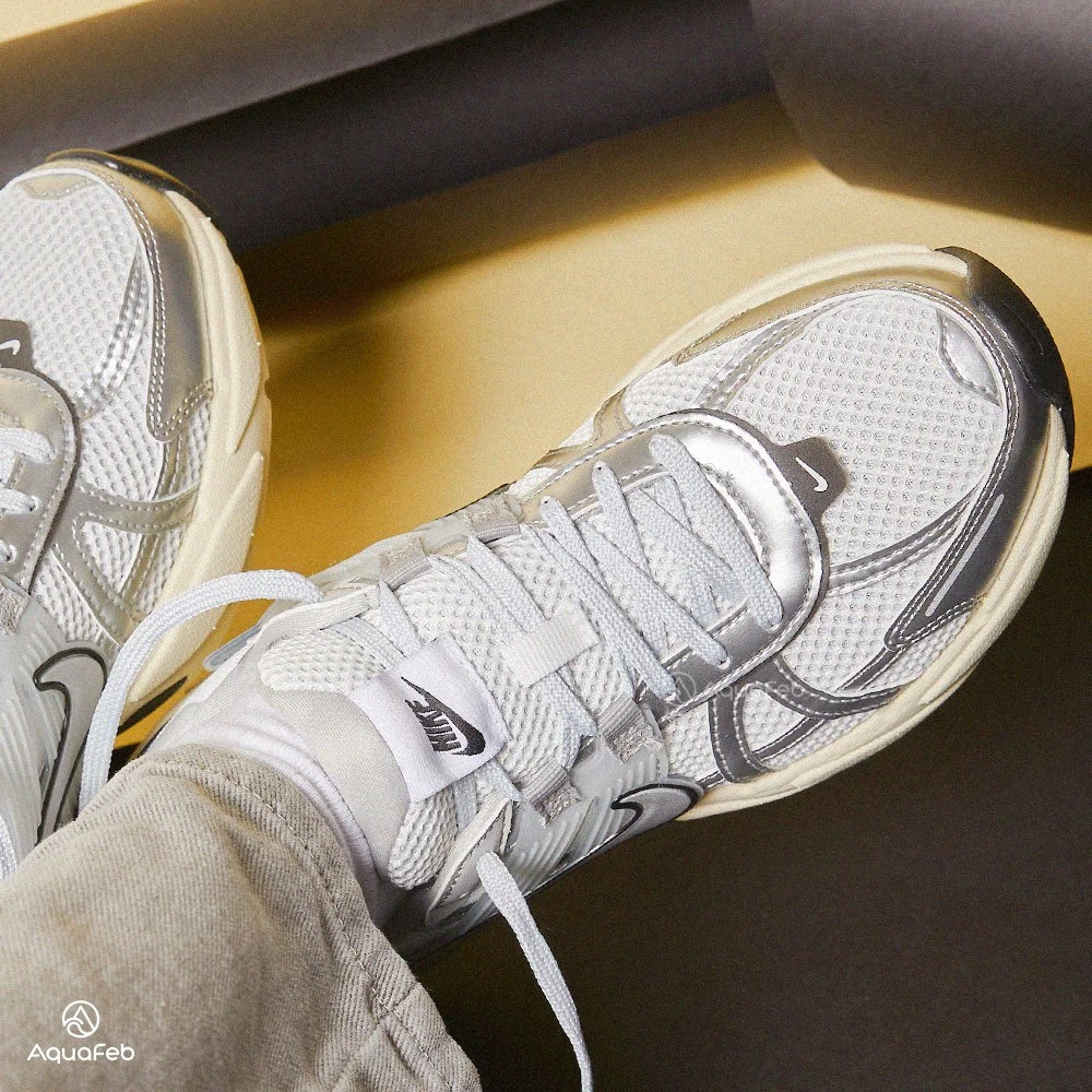 Nike V2K Runtekk 女 銀米白 千禧風 復古 老爹鞋 運動 休閒鞋 FD0736-100-細節圖5