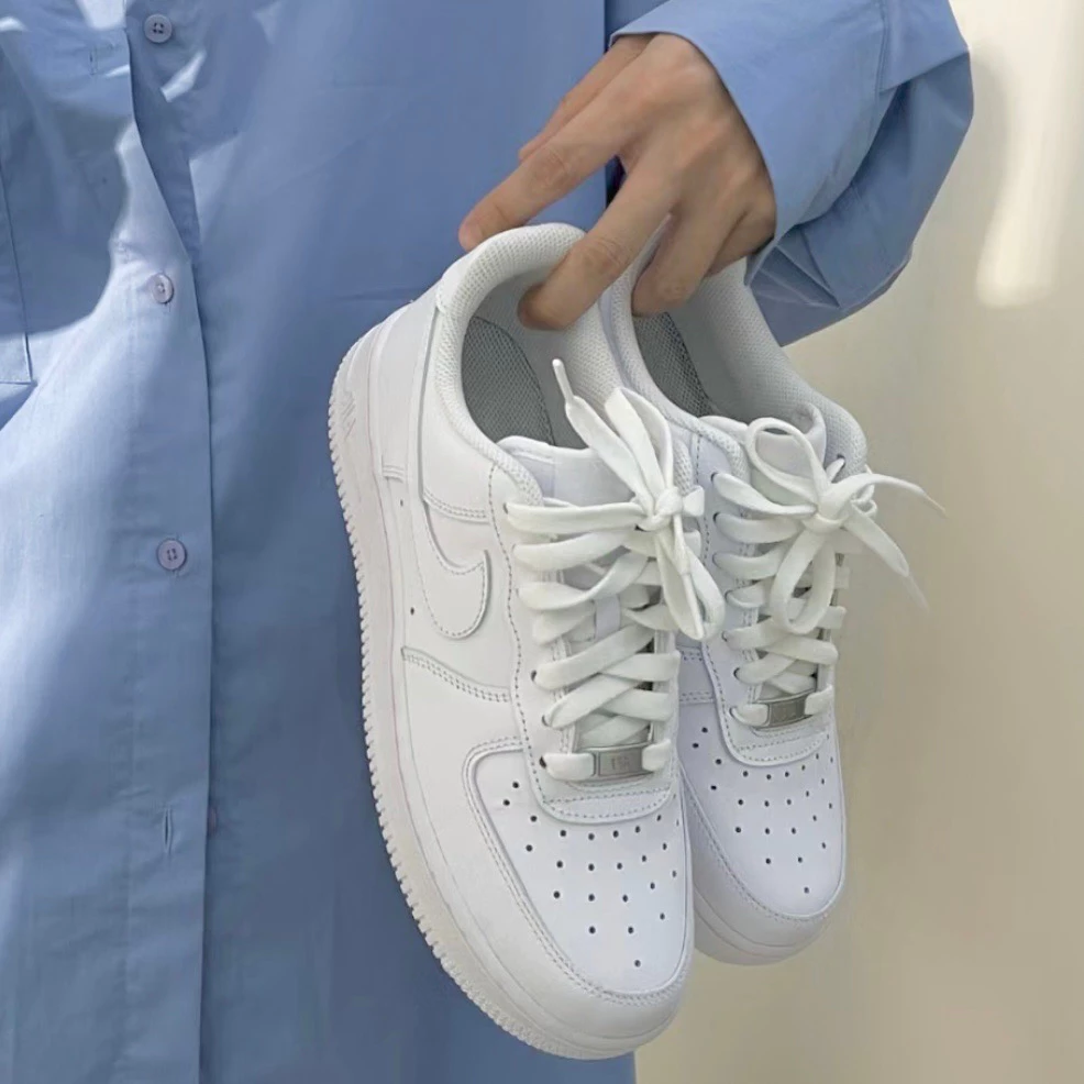 Nike Air Force 1 全白 AF1 鐵牌 CW2288-111 DD8959-100-細節圖2