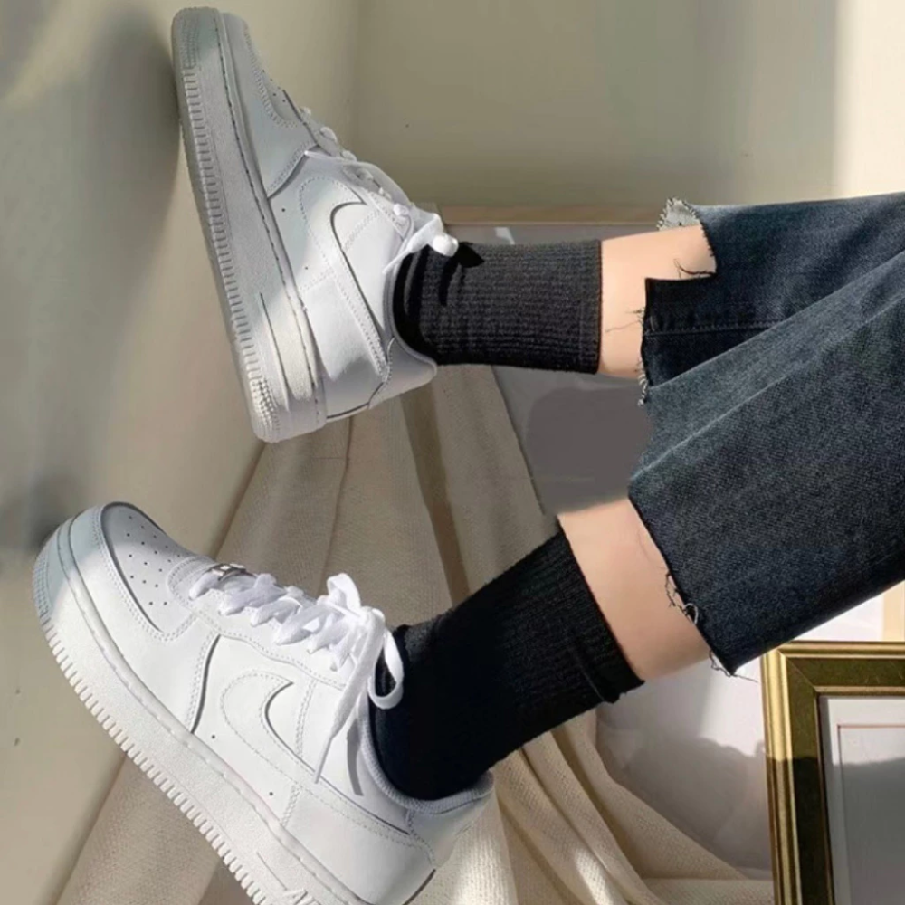 Nike Air Force 1 全白 AF1 鐵牌 CW2288-111 DD8959-100-細節圖3