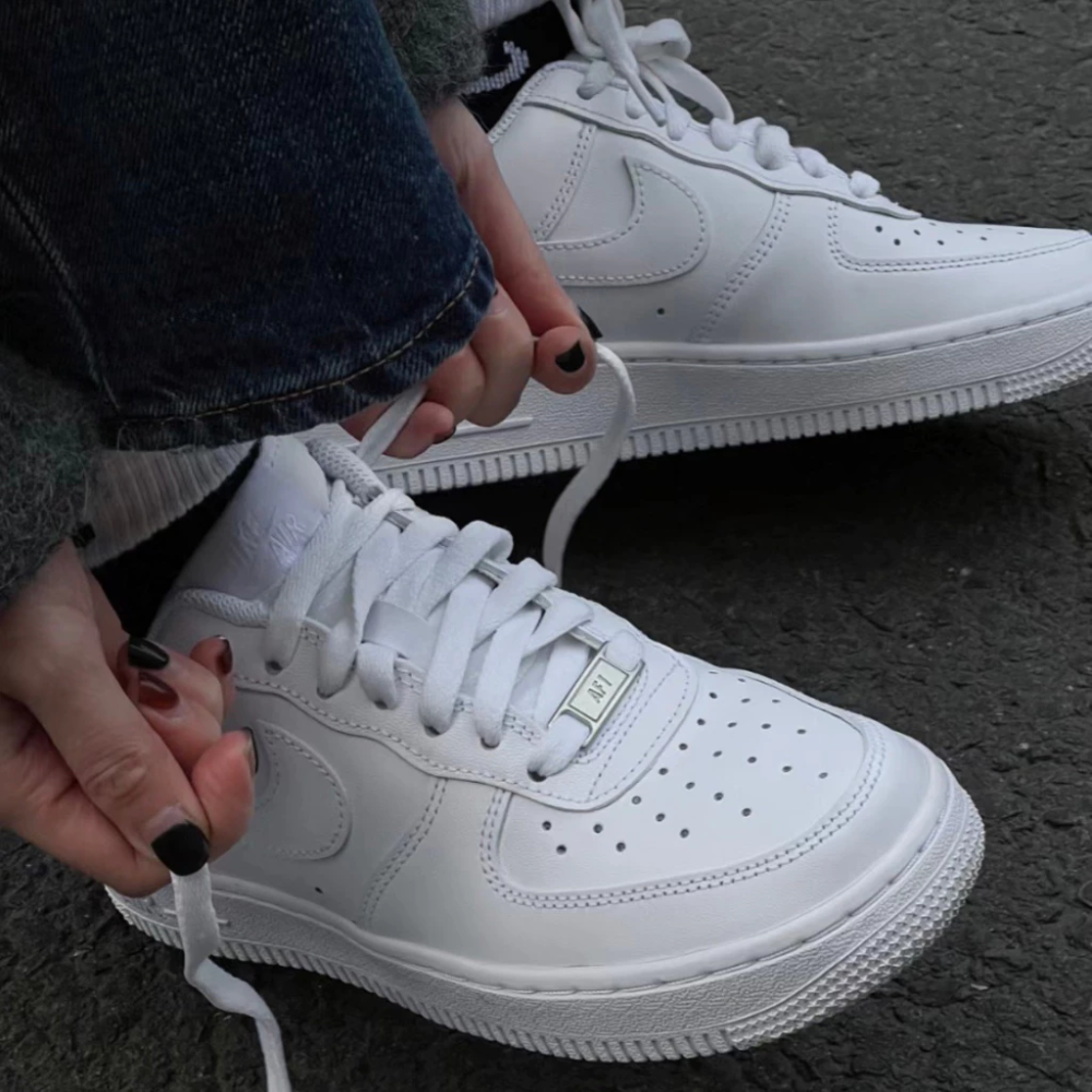 Nike Air Force 1 全白 AF1 鐵牌 CW2288-111 DD8959-100-細節圖4