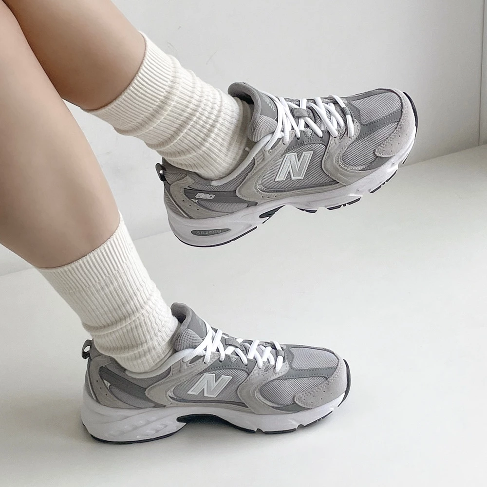 NEW BALANCE 530 nb530 復古 灰色 杏仁白 休閒鞋 男鞋 MR530CK-細節圖3