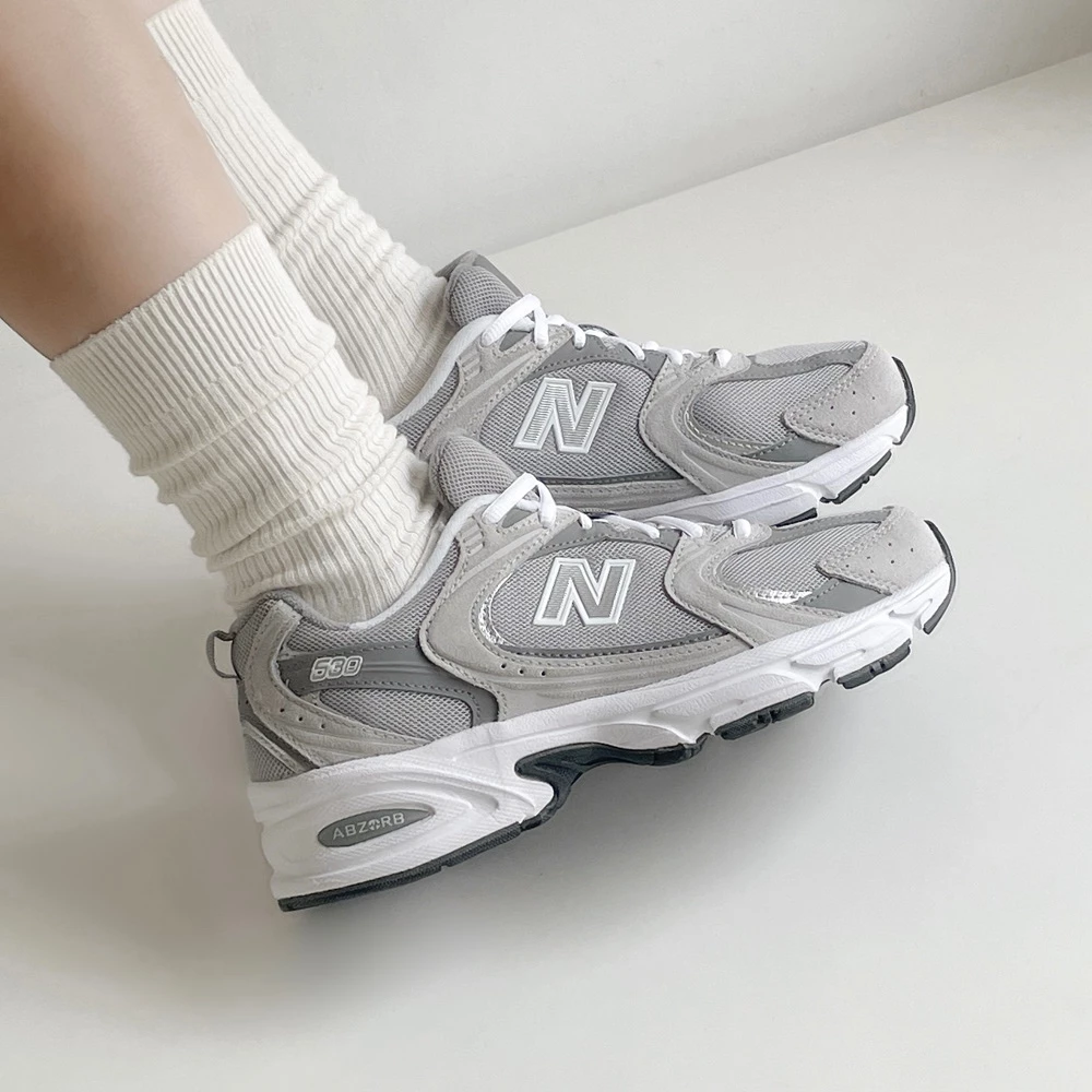 NEW BALANCE 530 nb530 復古 灰色 杏仁白 休閒鞋 男鞋 MR530CK-細節圖5