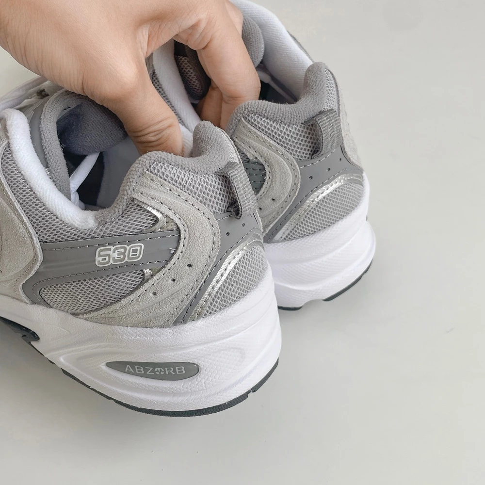 NEW BALANCE 530 nb530 復古 灰色 杏仁白 休閒鞋 男鞋 MR530CK-細節圖9