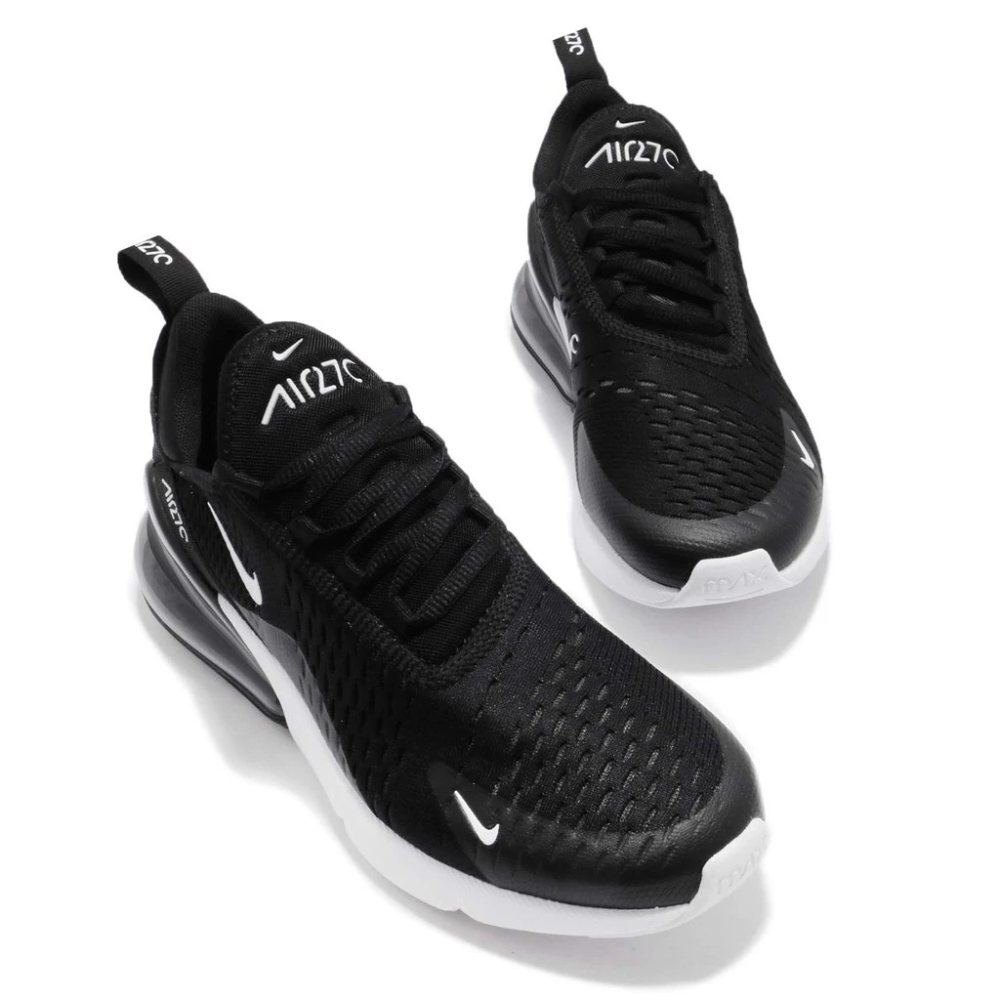 Nike 休閒鞋 Wmns Air Max 270 黑 白 女鞋 大氣墊 厚底增高  AH6789-001-細節圖5