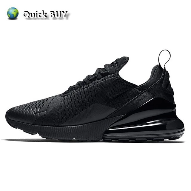 Nike Air Max 270 全黑 黑底 氣墊 網面 透氣 黑魂 休閒 慢跑 男鞋 AH8050-005-規格圖9