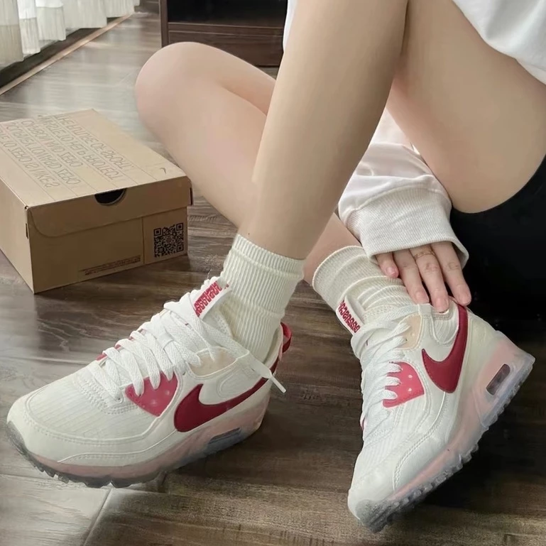 Nike Air Max Terrascape 90 環保 氣墊鞋 慢跑鞋 紅石榴 DC9450-100-細節圖2