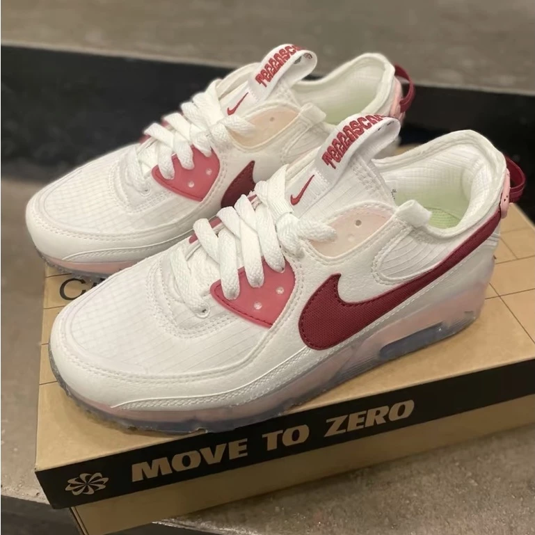 Nike Air Max Terrascape 90 環保 氣墊鞋 慢跑鞋 紅石榴 DC9450-100-細節圖5