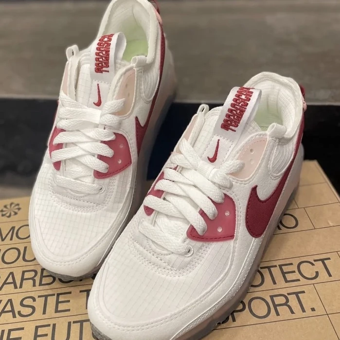 Nike Air Max Terrascape 90 環保 氣墊鞋 慢跑鞋 紅石榴 DC9450-100-細節圖6