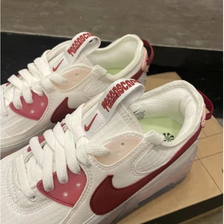 Nike Air Max Terrascape 90 環保 氣墊鞋 慢跑鞋 紅石榴 DC9450-100-細節圖7