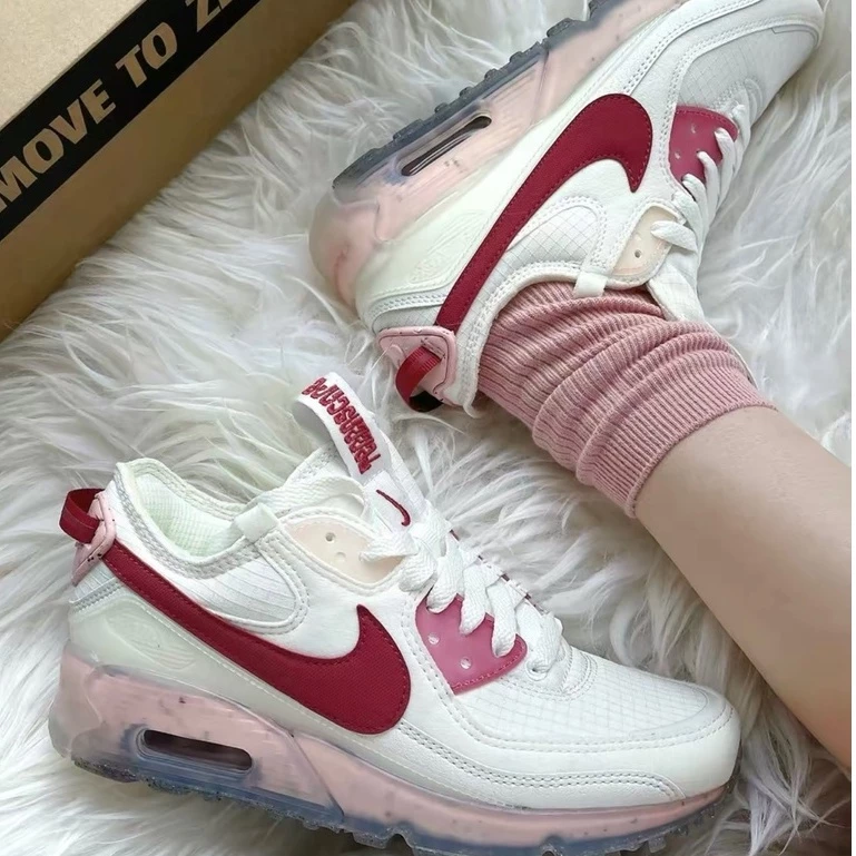 Nike Air Max Terrascape 90 環保 氣墊鞋 慢跑鞋 紅石榴 DC9450-100-規格圖7