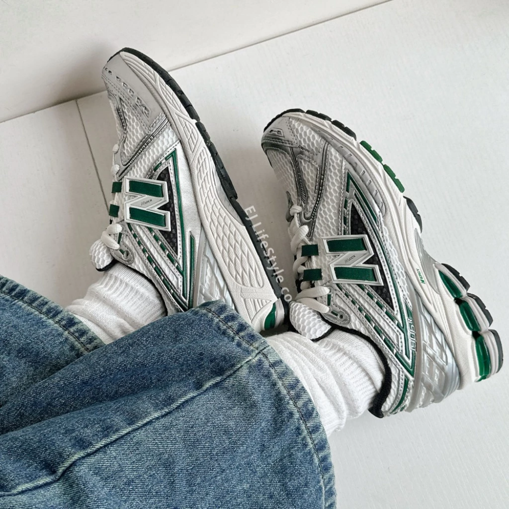 NEW BALANCE 1906R 奶油綠銀 森林綠 M1906REU-細節圖2