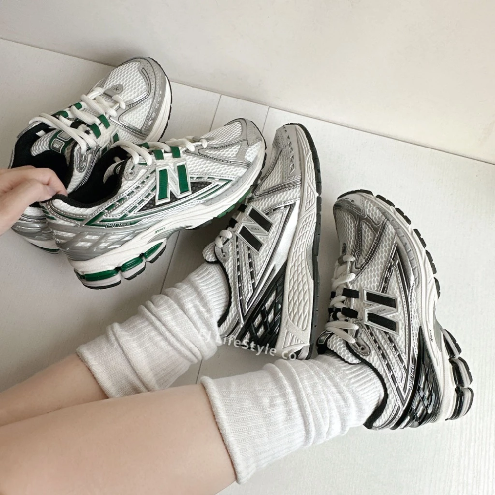 NEW BALANCE 1906R 奶油綠銀 森林綠 M1906REU-細節圖3