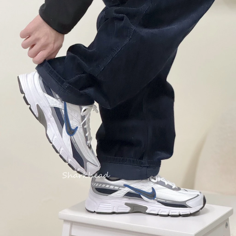 Nike Initiator 白藍 銀紅 銀彈 慢跑 復古 銀 老爹鞋 394055-101-細節圖2