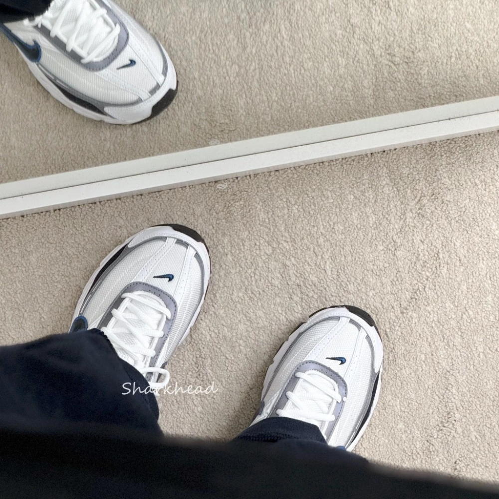Nike Initiator 白藍 銀紅 銀彈 慢跑 復古 銀 老爹鞋 394055-101-細節圖3