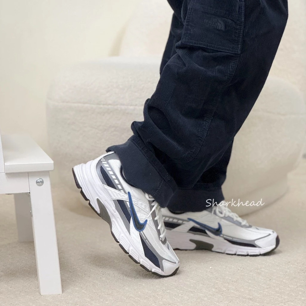 Nike Initiator 白藍 銀紅 銀彈 慢跑 復古 銀 老爹鞋 394055-101-細節圖4