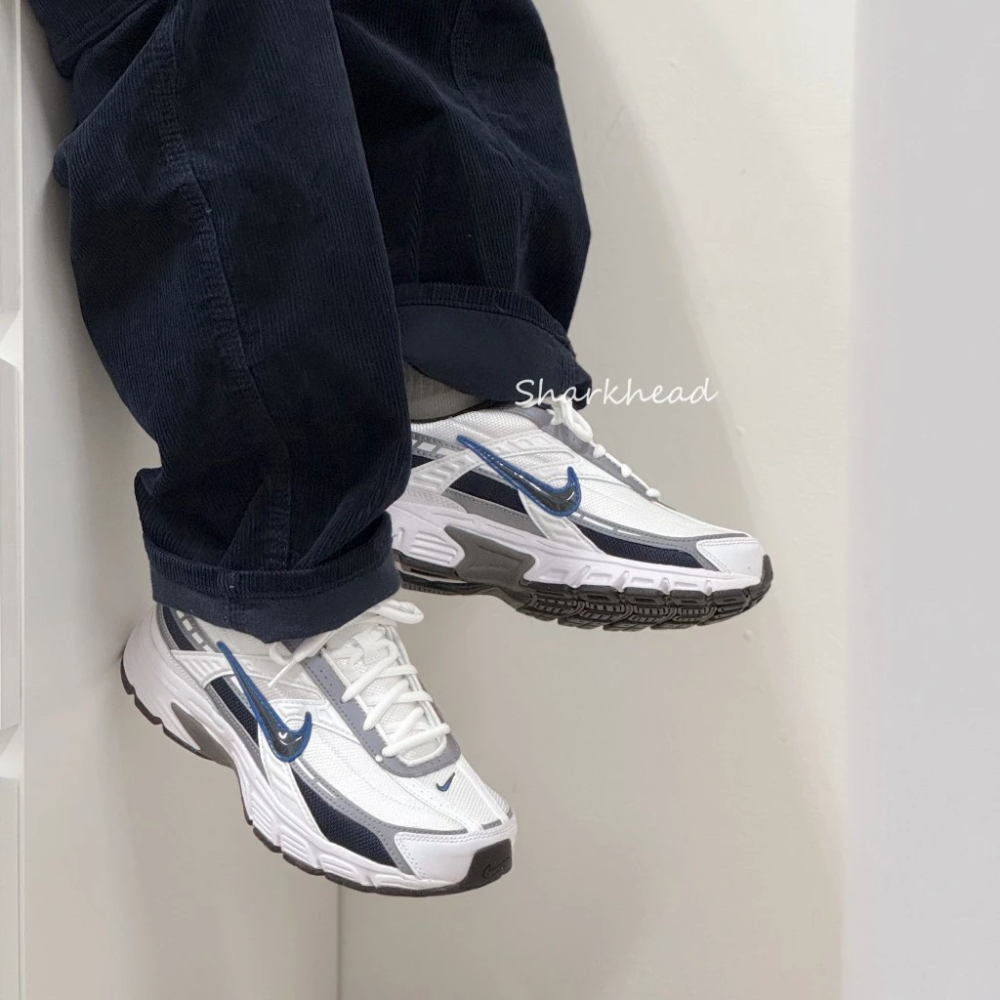 Nike Initiator 白藍 銀紅 銀彈 慢跑 復古 銀 老爹鞋 394055-101-細節圖7