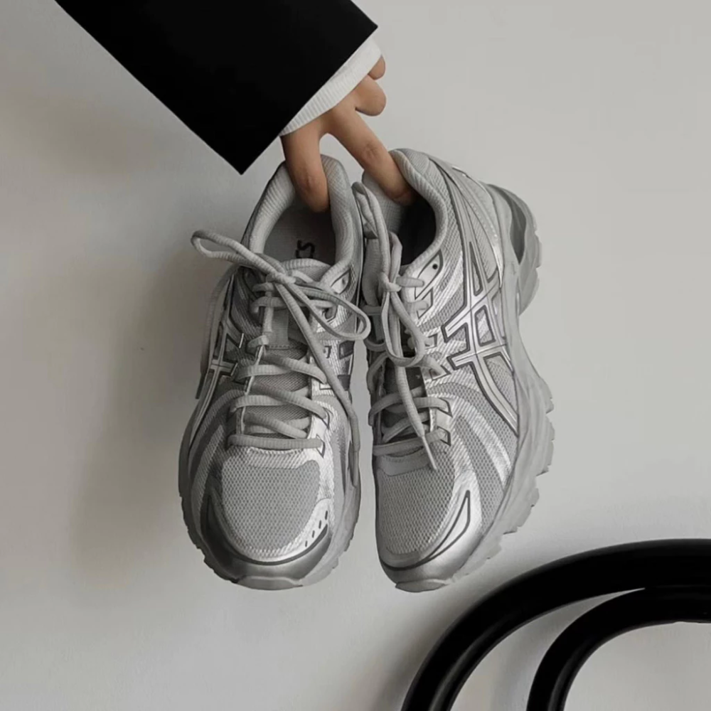 Asics Gel Flux 4 1011B646-020 液態銀 男女款-細節圖5