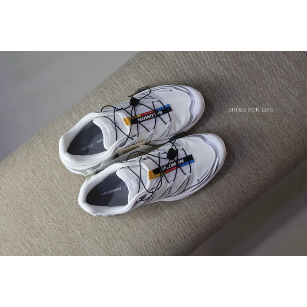 歐美代購SALOMON XT6 GORE-TEX GTX 白銀 防水 L47581100-細節圖5