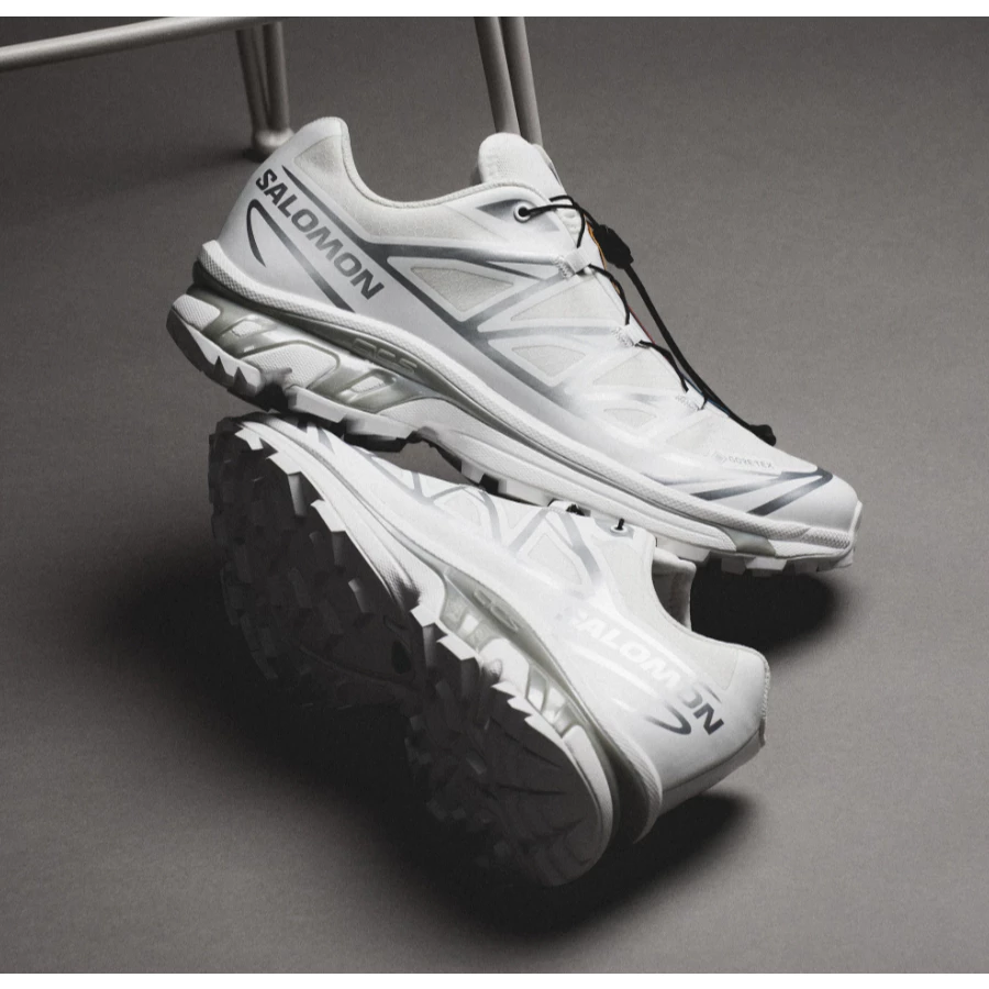 歐美代購SALOMON XT6 GORE-TEX GTX 白銀 防水 L47581100-細節圖6