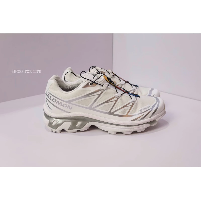歐美代購SALOMON XT6 GORE-TEX GTX 白銀 防水 L47581100-細節圖7