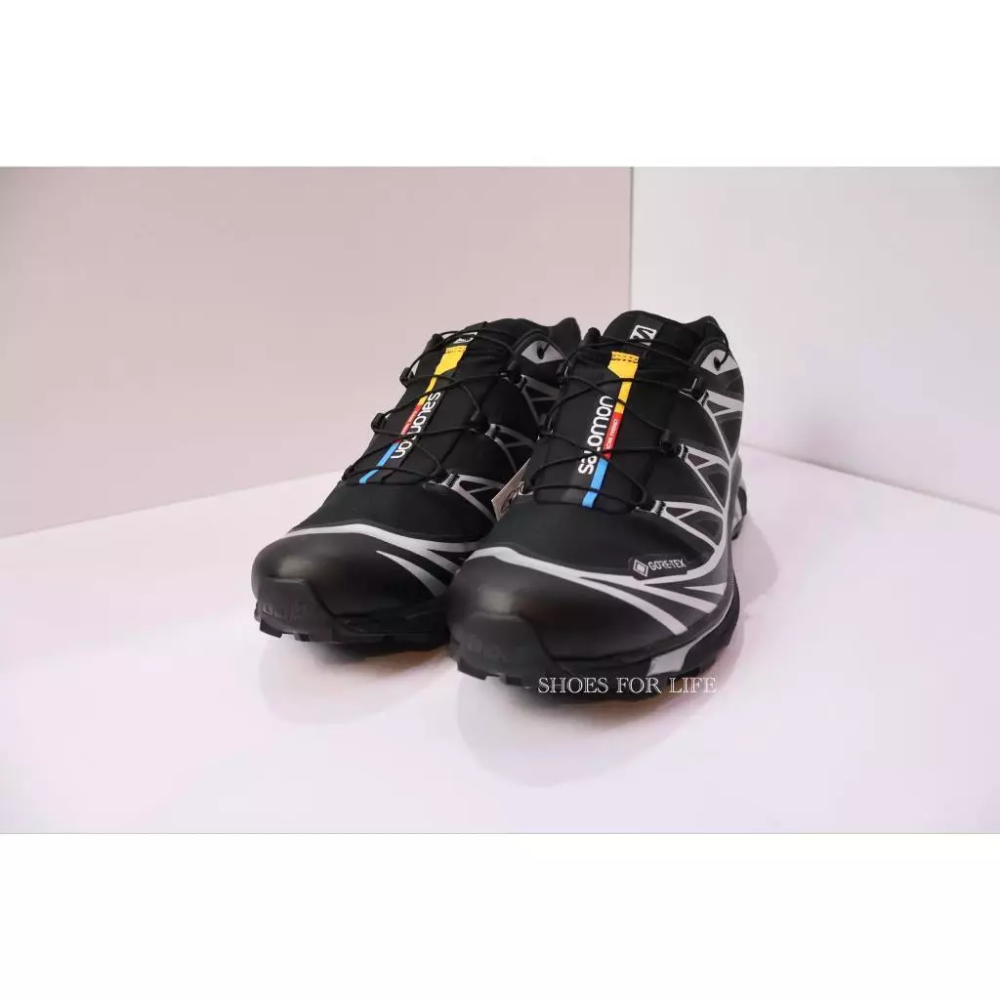 歐美代購SALOMON XT6 XT-6 GORE-TEX GTX 防水 黑銀 L47450600-細節圖2